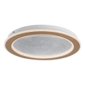 Rabalux - Luminaria de techo LED regulable 24W/230V 3000–6500K Ø 40 cm + mando a distancia