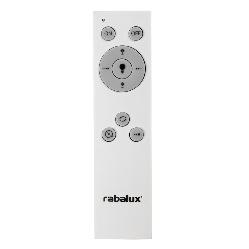 Rabalux - Lámpara de techo LED regulable LED/40W/230V con mando a distancia 3000-6000K, diámetro 50 cm