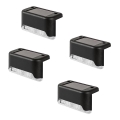 Rabalux - Pack de 4 apliques solares de pared LED con sensor de crepúsculo LED/0,06W/1,2V 300 mAh IP44