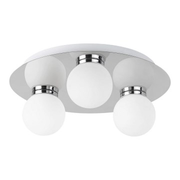 Rabalux - Plafón de baño 3xG9/28W/230V IP44 diá. 30 cm