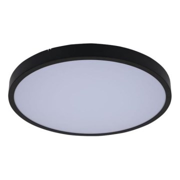 Rabalux - Plafón LED de baño LED/12W/230V 3000/4000/6000K IP44 diá. 25,5 cm negro