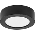 Rabalux - Plafón LED para baño 7W/230V Ø 12 cm IP44 negro