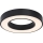 Rabalux - Plafón LED regulable LED/45W/230V 3000-6500K diámetro 60 cm negro + mando a distancia