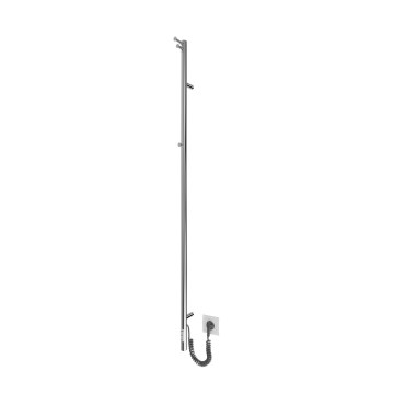 Radiador de baño RAY 35W/230V 150x30 cm IP44 acero inoxidable/cromo brillante