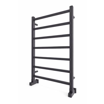 Radiador toallero de baño INOX TOKIO 161W/230V 77x53 cm acero inoxidable/antracita