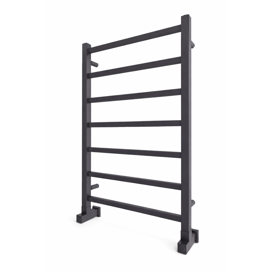 Radiador toallero de baño INOX TOKIO 161W/230V 77x53 cm acero inoxidable/antracita