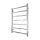 Radiador toallero de baño INOX TOKIO 161W/230V 77x53 cm acero inoxidable/cromo pulido