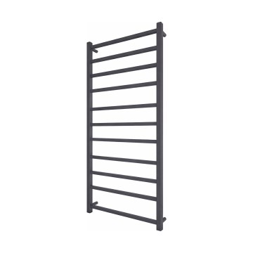Radiador toallero de baño INOX TOKIO 233W/230V 117x53 cm acero inoxidable/antracita