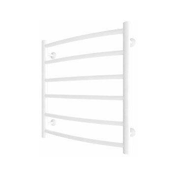 Radiador toallero para baño INOX CLASSIC 122W/230V 57x53 cm acero inoxidable/blanco