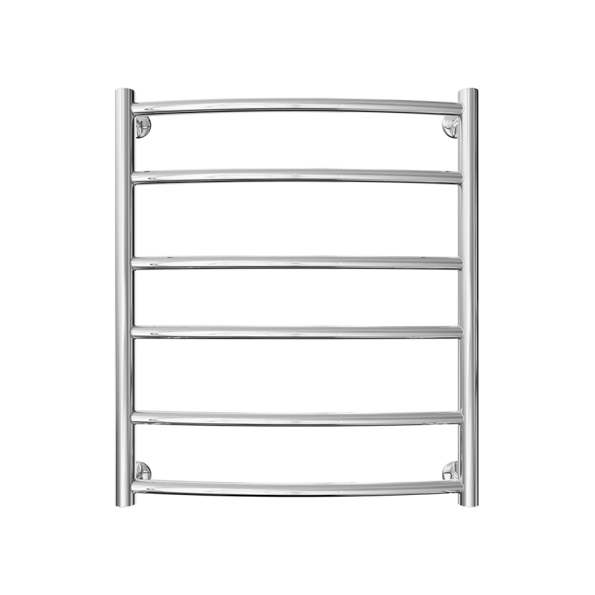 Radiador toallero para baño INOX CLASSIC 122W/230V 57x53 cm acero inoxidable/cromo brillante