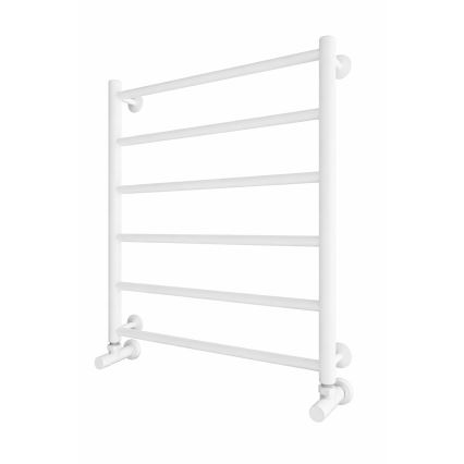 Radiador toallero para baño INOX FLAT 122W/230V 57x43 cm acero inoxidable/blanco