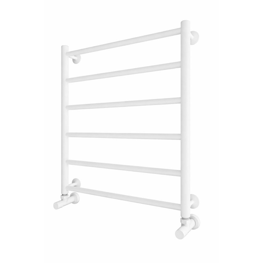 Radiador toallero para baño INOX FLAT 122W/230V 57x43 cm acero inoxidable/blanco