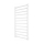 Radiador toallero para baño INOX TOKIO 233W/230V 117x53 cm acero inoxidable/blanco