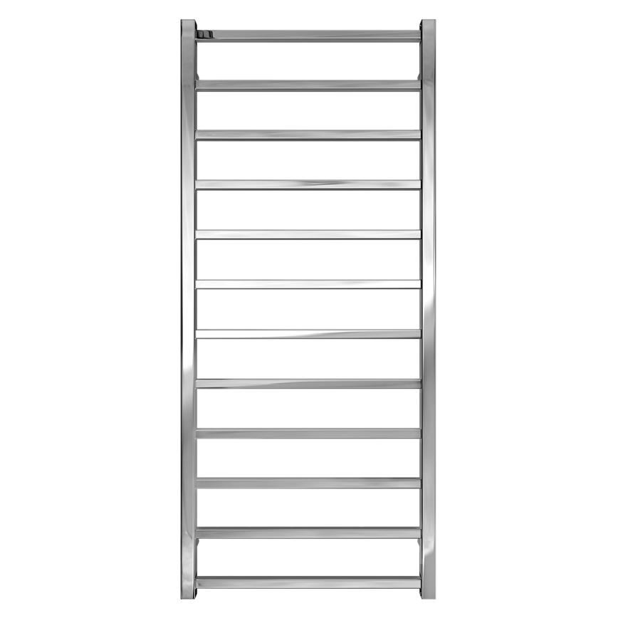 Radiador toallero para baño INOX TOKIO 233W/230V 117x53 cm, acero inoxidable/cromo pulido