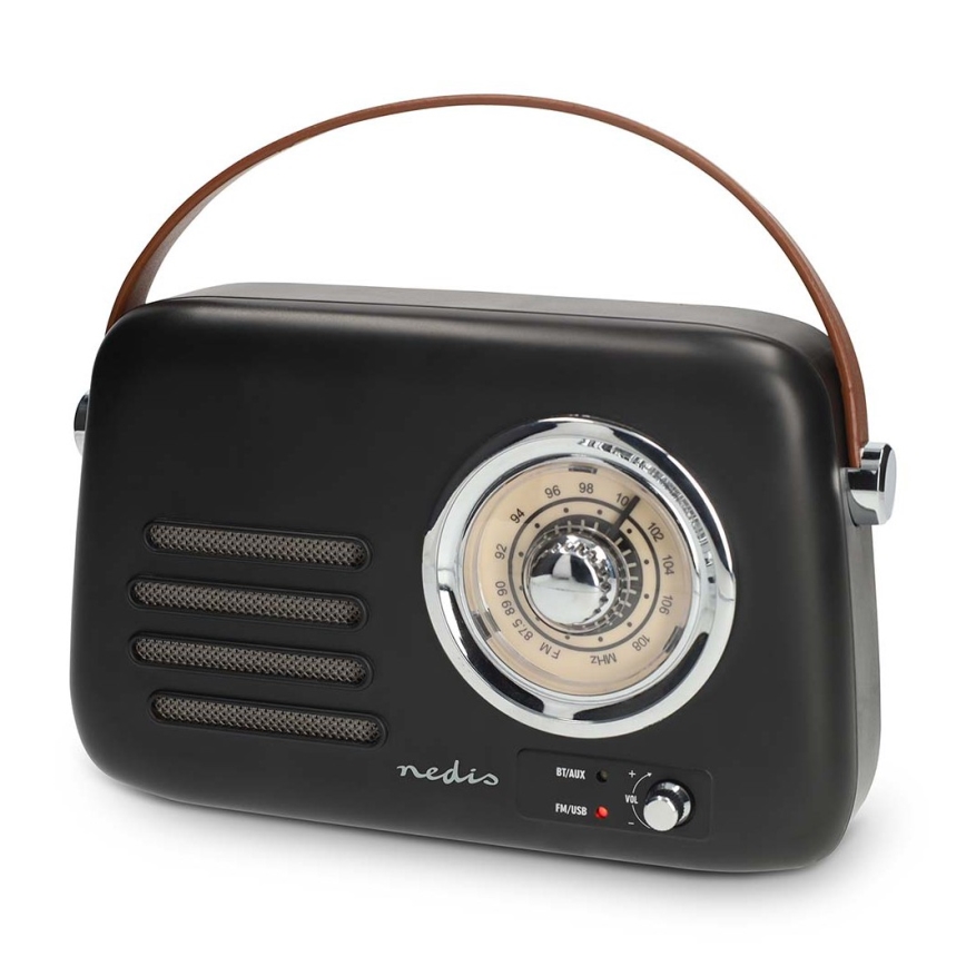 Radio retro FM 3W/5V 1500 mAh