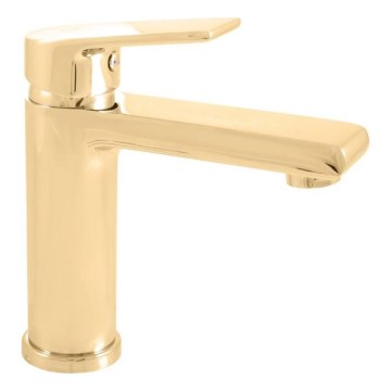 RAV Slezák CO128.0Z - Grifo de lavabo COLORADO 16,2 cm acabado dorado brillante