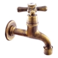 RAV Slezák MK193SM - Grifo de lavabo MORAVA RETRO 11,8 cm, latón envejecido