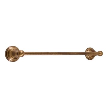 RAV Slezák MKA0701/55SM - Toallero de pared MORAVA RETRO de 55 cm en latón antiguo