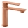 RAV Slezák NL126.0ZRK - Grifo de lavabo NIL de 16,2 cm, acabado cepillado en oro rosa