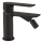 RAV Slezák NL144.0CMAT - Grifo monomando para bidé NIL, 13,6 cm, negro mate