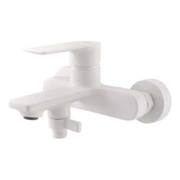 RAV Slezák NL154.5BMAT - Grifo de bañera NIL blanco mate