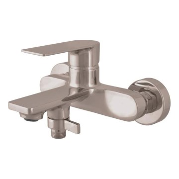 RAV Slezák NL154.5MGL - Grifo de bañera NIL, gris brillante