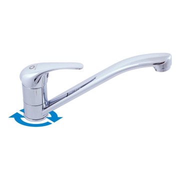 RAV Slezák SA005.0 - Grifo para fregadero SAZAVA 11,7 cm, cromo pulido