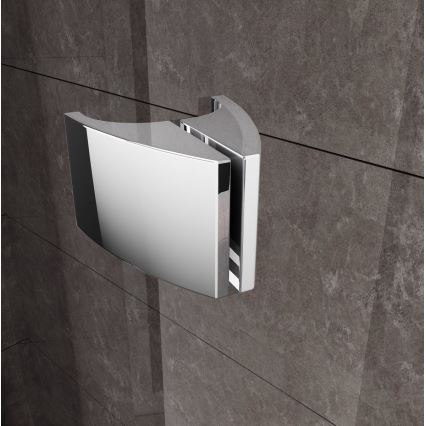 Ravak 37677U00Z1 - Mampara de ducha cuadrante de tres hojas PIVOT 90x90 cm, vidrio satinado