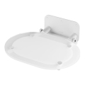 Ravak B8F0000028 - Asiento plegable para ducha OVO blanco
