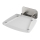 Ravak B8F0000051 - Asiento de ducha abatible OVO acero inoxidable