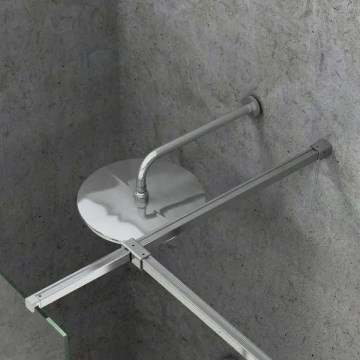 Ravak GWD01000A098 - Barra de refuerzo para mampara de ducha WALK-IN 120 cm, cromo brillante