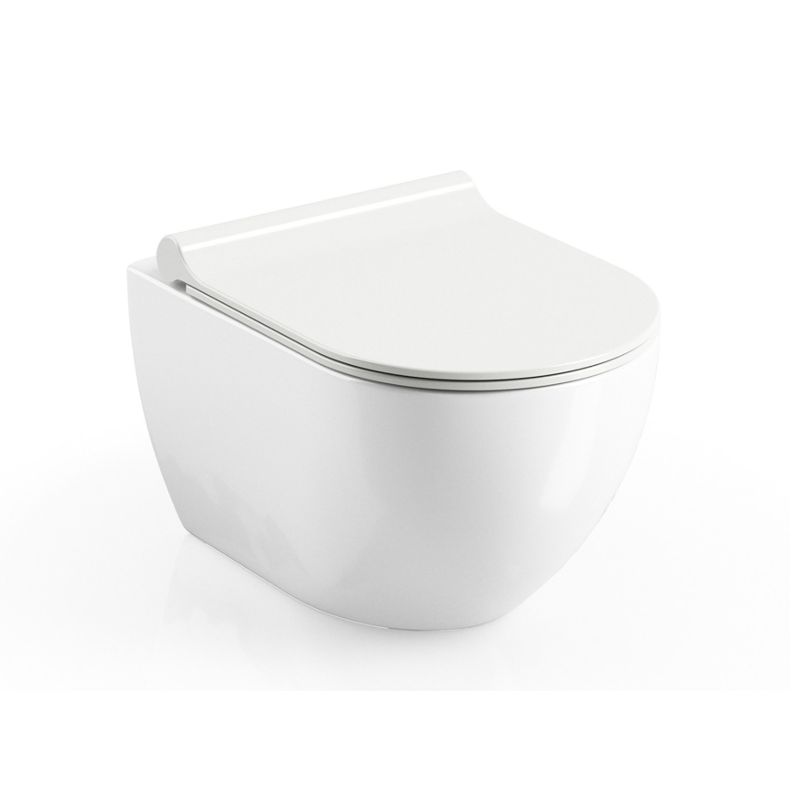 Ravak X01550 - Asiento de inodoro SoftClose UNI blanco