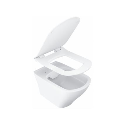 Ravak X01671 - Inodoro suspendido Rimless CLASSIC cerámica/blanco
