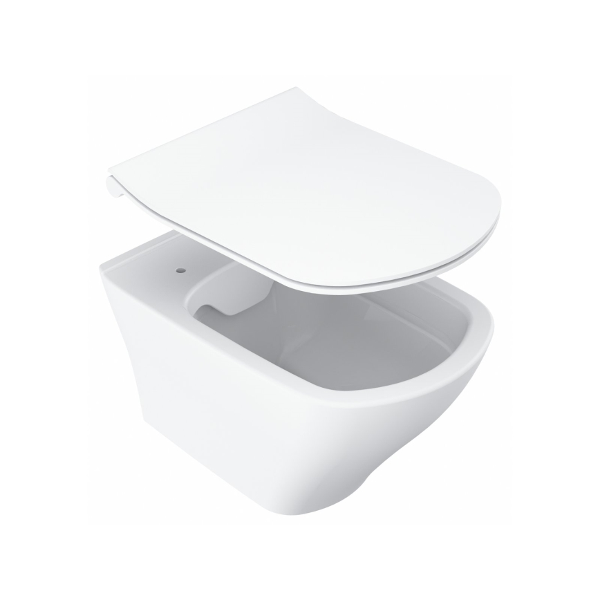 Ravak X01671 - Inodoro suspendido Rimless CLASSIC cerámica/blanco