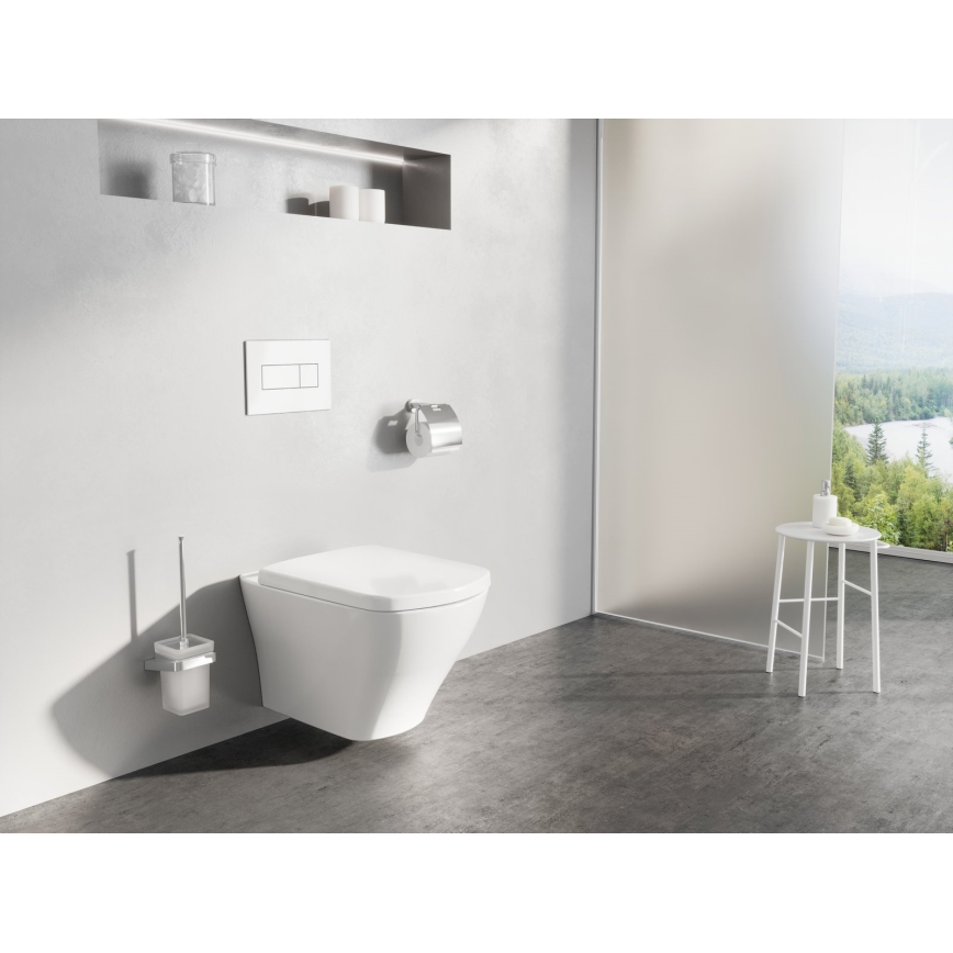 Ravak X01672 - Asiento de inodoro SoftClose CLASSIC blanco