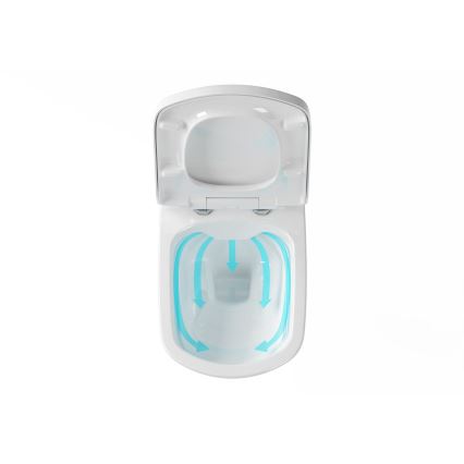 Ravak X01672 - Asiento de inodoro SoftClose CLASSIC blanco