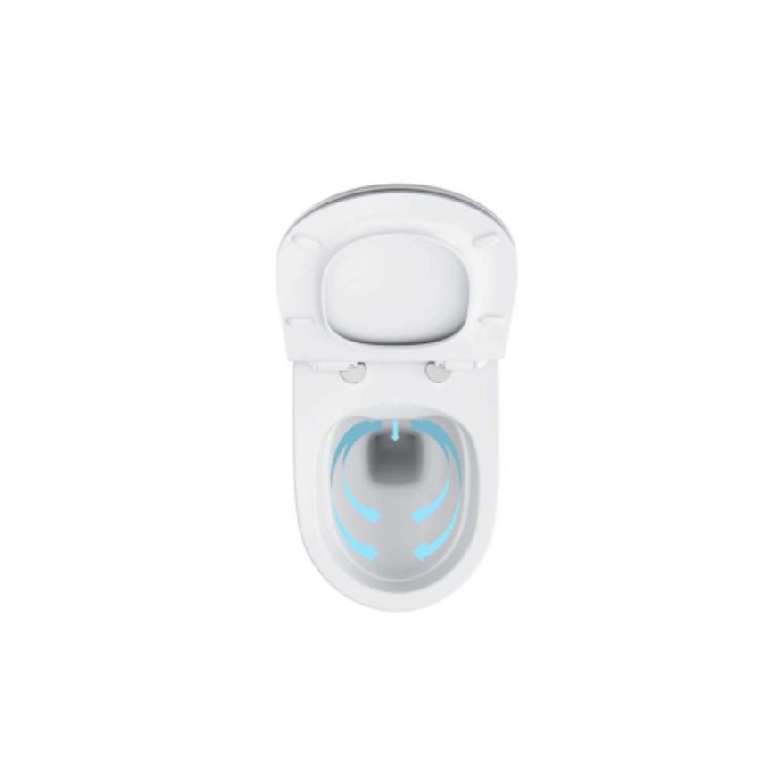 Ravak X01860 - Inodoro suspendido Rimless VITA cerámica/blanco