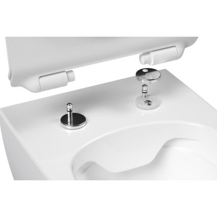Ravak X01860 - Inodoro suspendido Rimless VITA cerámica/blanco