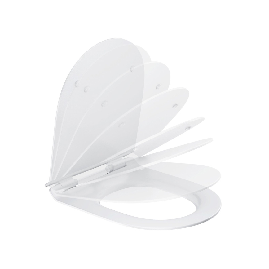 Ravak X01861 - Asiento de inodoro SoftClose VITA SLIM blanco