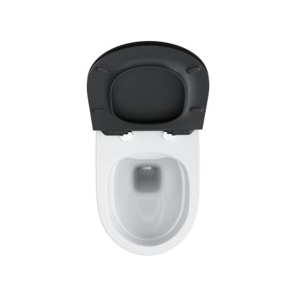Ravak X01862 - Asiento de inodoro SoftClose VITA SLIM negro
