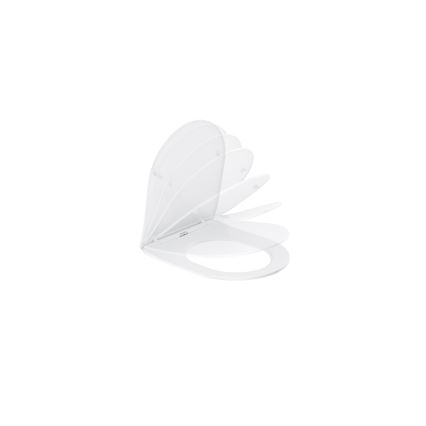 Ravak X01870 - Inodoro combinado sin brida (Rimless) con asiento SoftClose OPTIMA cerámica/blanco