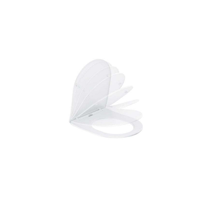 Ravak X01872 - Inodoro compacto sin brida con asiento SoftClose ELEGANT, cerámica/blanco