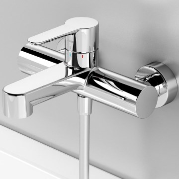 Ravak X070115 - Grifo de bañera PURI cromo brillante