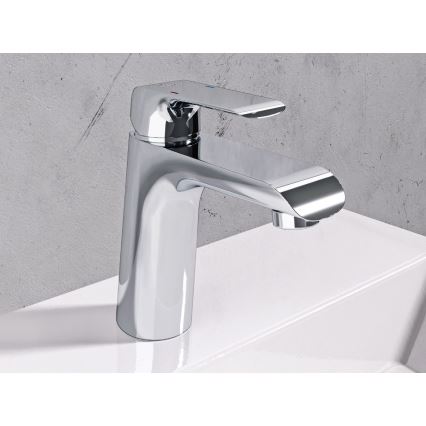 Ravak X070118 - Grifo de lavabo FLAT 15,1 cm cromo brillante