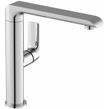Ravak X070125 - Grifo para lavabo/fregadero FLAT 26,2 cm cromo brillante