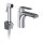 Ravak X070438 - Grifo de lavabo con rociador para bidé FLAT, cromo brillante
