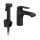 Ravak X070439 - Grifo de lavabo con rociador de bidé FLAT negro mate
