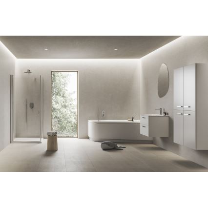 Ravak X070446 - Grifo de lavabo CHROME 17,7 cm, acabado en cromo brillante