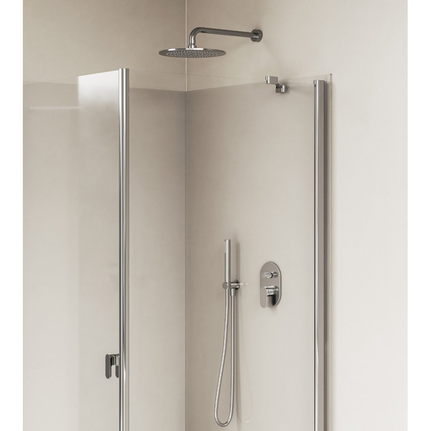 Ravak X070454 - Mezclador empotrado para ducha CHROME, cromo brillante