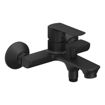 Ravak X070479 - Grifo de bañera LIFE negro